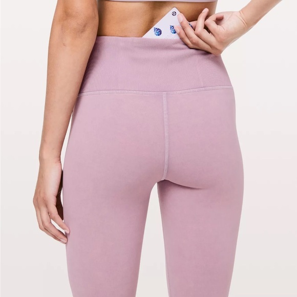 Lululemon Wunder Under Crop 23" *Ribbed 8 - Picture 2 of 9